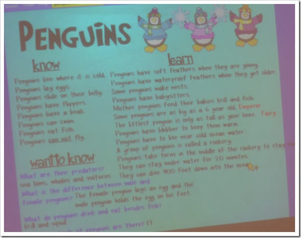 Mrs. Bumgardner's 1st Grade Class: Plenty about Penguins